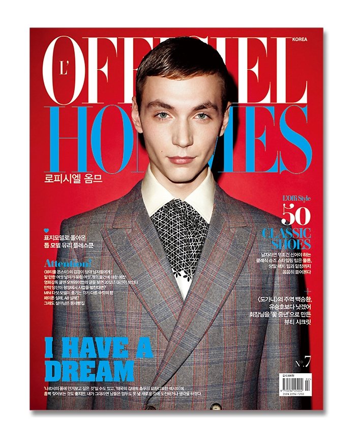 Yuri Pleskun by Jens Ingvarsson for L’Officiel Hommes Korea February 2012