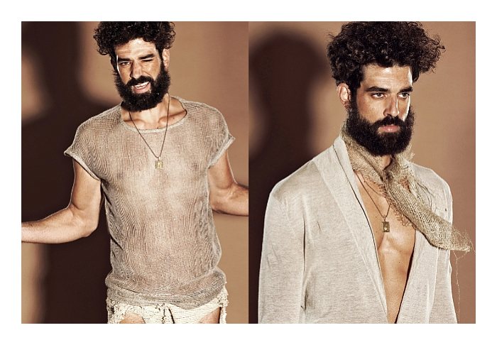 Takis Panos Gianneas by Giuseppe Migliaccio for Luca Larenza Spring 2012 Campaign