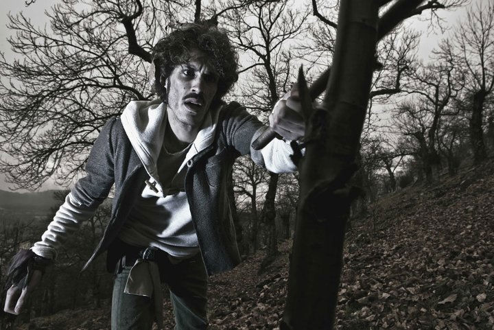 Frank Betancort by Giuseppe Migliaccio for Luca Larenza Fall 2011 Campaign