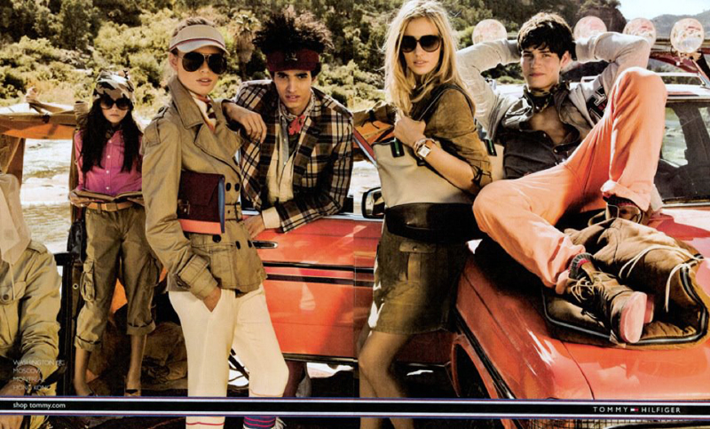 Luis Borges & Sam Way by Craig McDean for Tommy Hilfiger Spring/Summer 2012 Campaign
