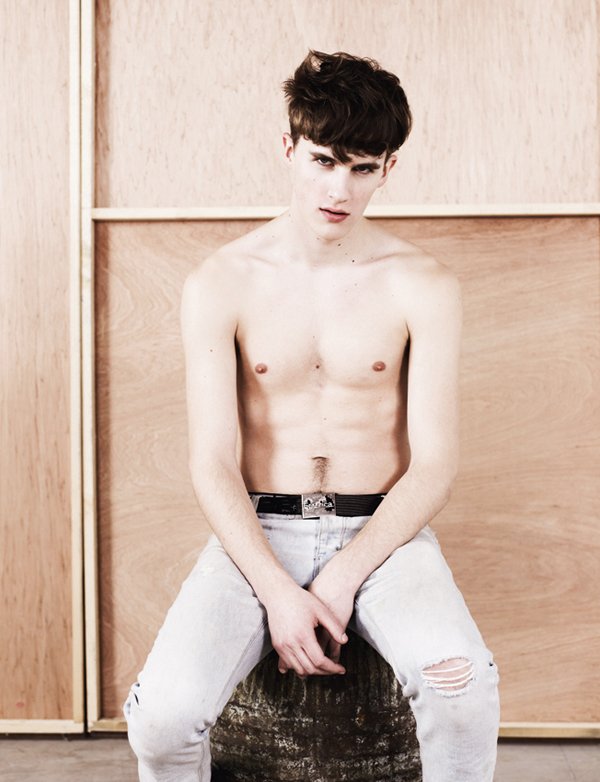 Luka Badnjar by Ben Toms for Dazed & Confused December 2010