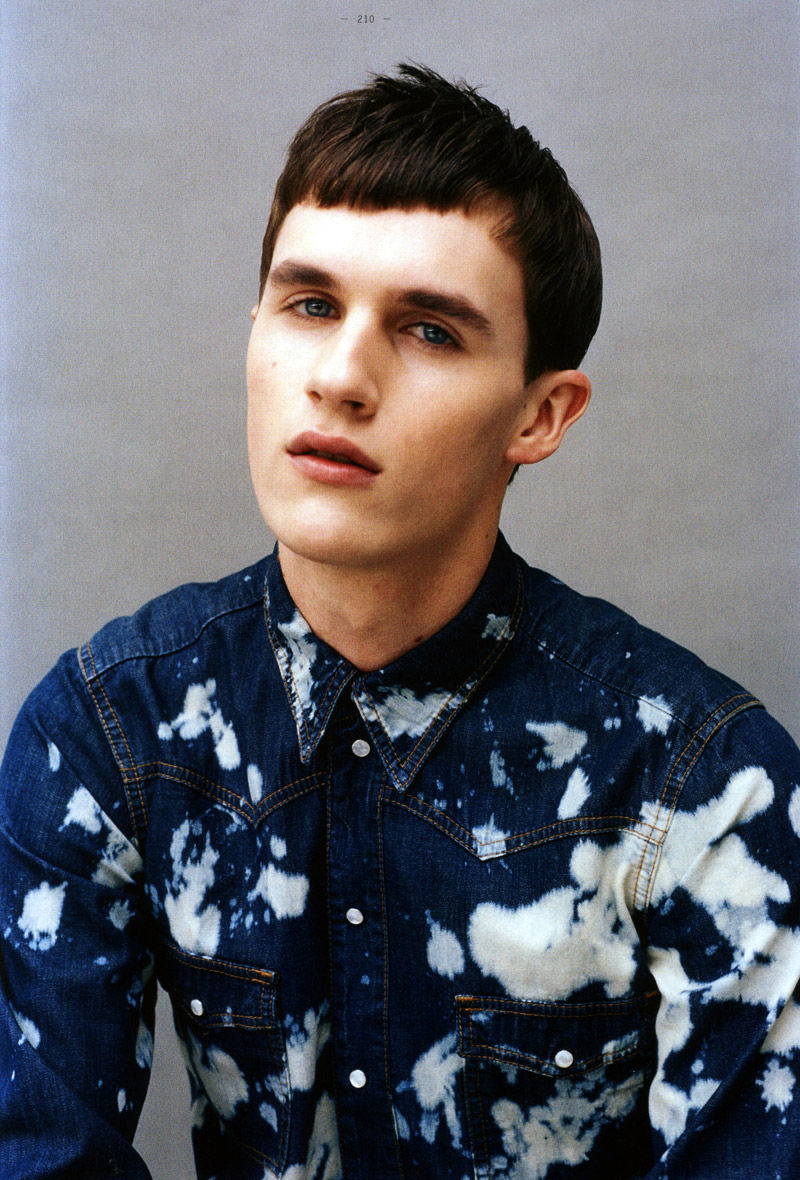 Luka Badnjar by Bruno Staub in Dries Van Noten for GQ Style Deutch