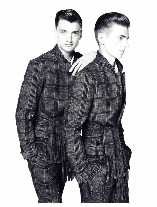 Michael Wozniak & Luke Briggs by Nagi Sakai for GQ Japan