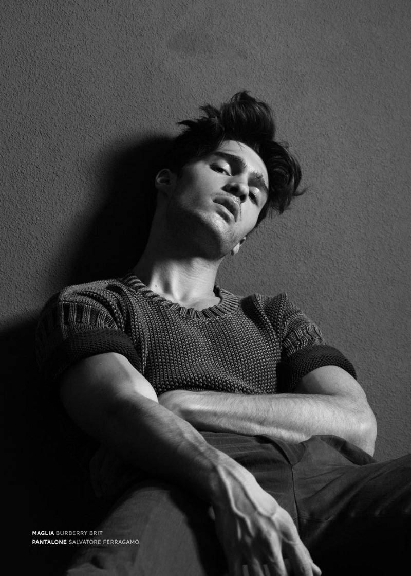Mario Loncarski by Saverio Cardia for Maxim Italia