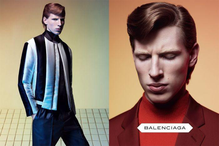 marton dorfler balenciaga fall 2012 campaign