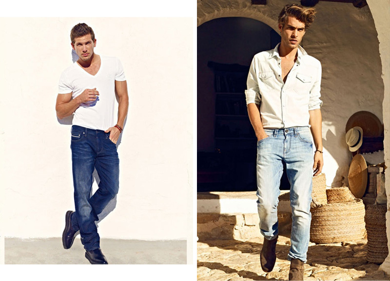 Jon Kortajarena & Adam Senn for Mavi Jeans Spring/Summer 2012