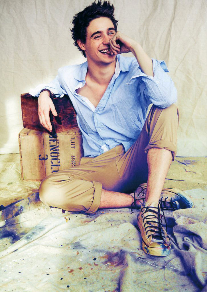 Max Irons by Marcus Mam for Common & Sense Man