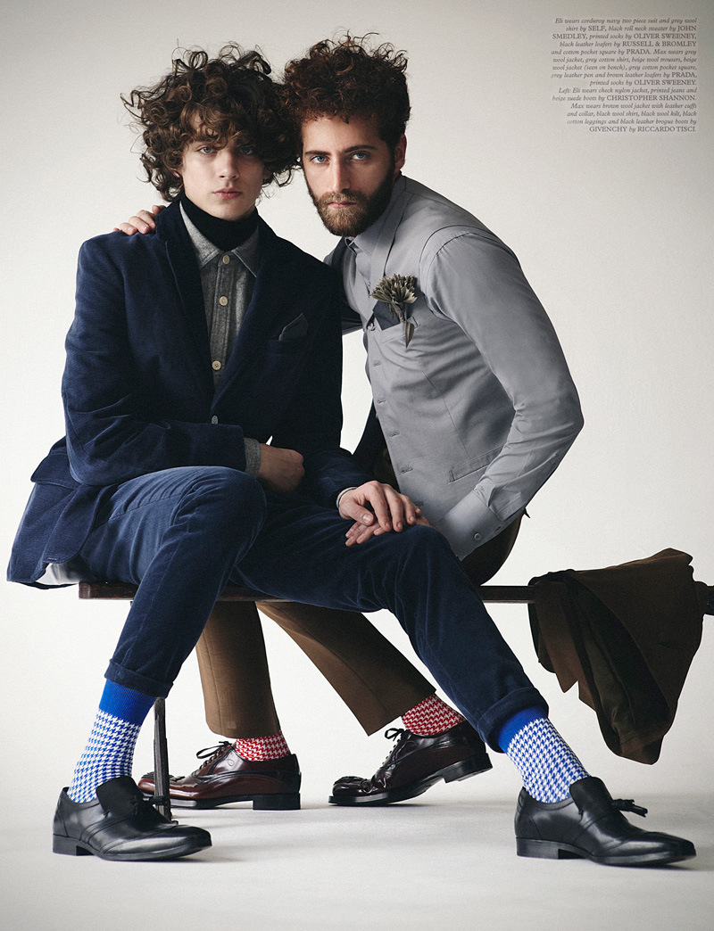 Eli Griffiths & Max H by Toby Knott for Wonderland