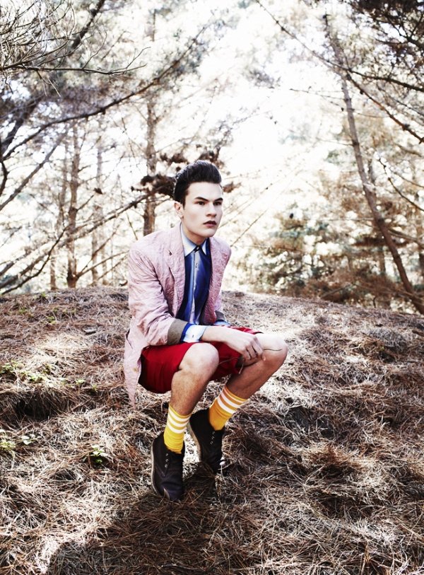 Michael Whittaker by Adrian Meško for Poster Magazine