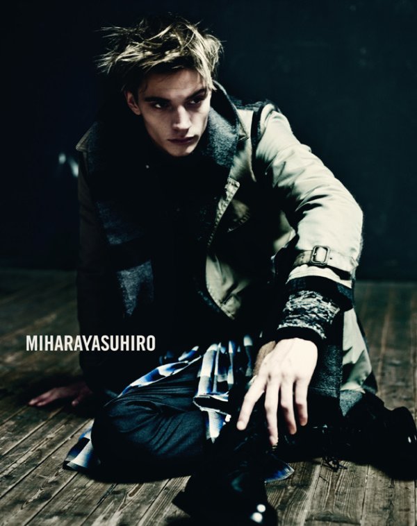 Linus Gustin by Paolo Roversi for Miharayasuhiro Fall 2010 Campaign