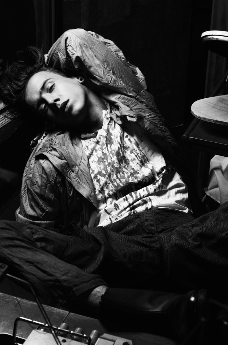 Patryk Pietrzak by Krzysztof Wyżyński for Monika Ptaszek Fall 2010