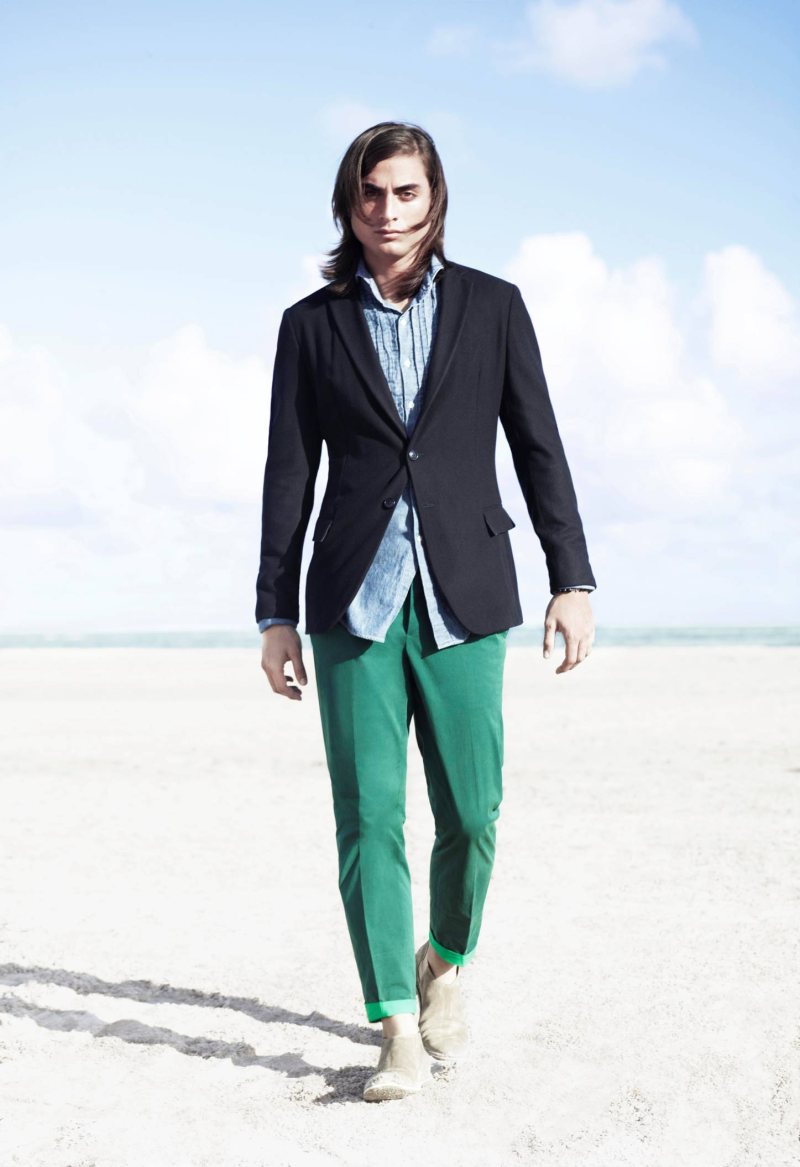 Tuki Brando, Ethan Peck & Logan Plant by Laurence Ellis for Mr Porter Spring/Summer 2012 Campaign