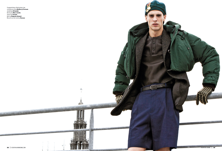 Jeremy Dufour & Thomas Bukovatz Don Coats of the Season for Essential Homme