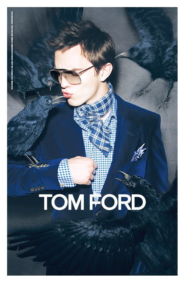 Nicholas Hoult for Tom Ford Fall 2010 Campaign