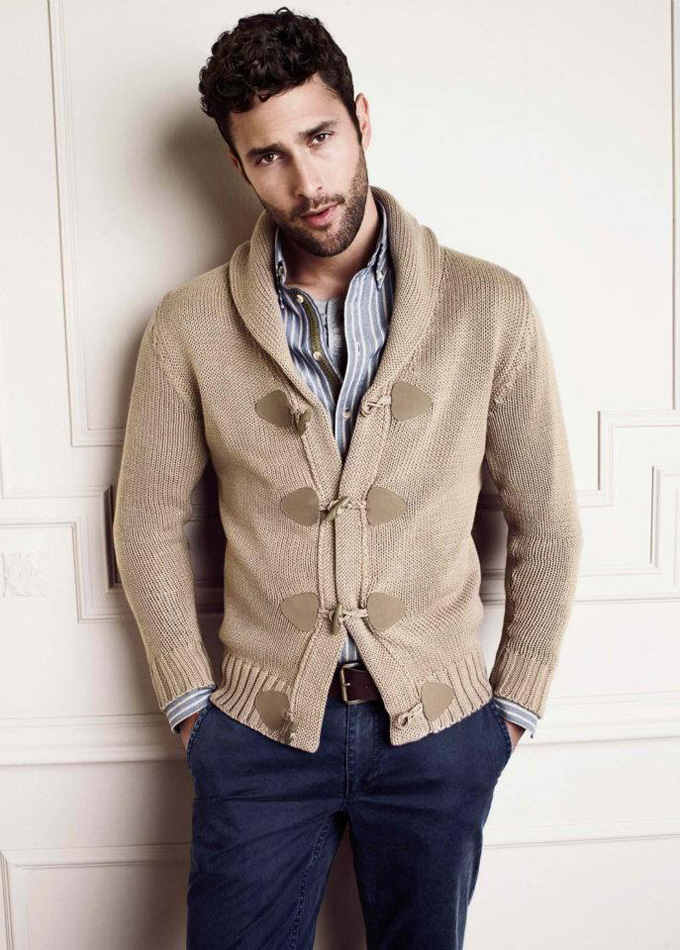 Noah Mills Goes Casual for H.E. by Mango Spring/Summer 2012