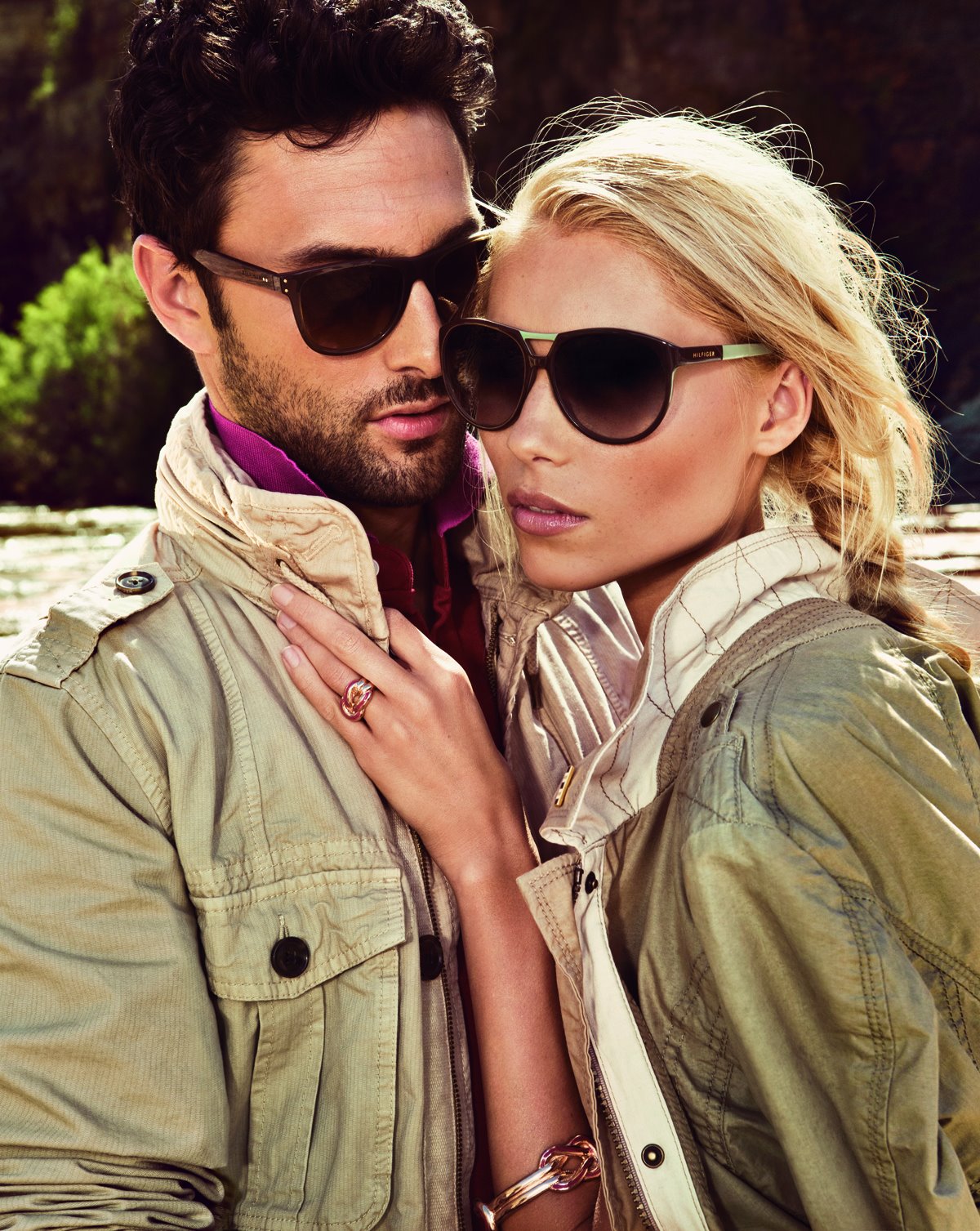 Noah Mills Wears Casual Shades For Tommy Hilfigers Springsummer 2012 