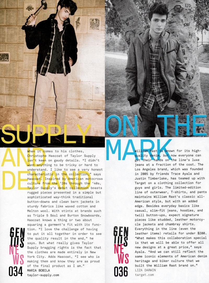 Michael Elmquist, Chris Rayner & Asa Fox by Aliya Naumoff & Nina Mouritzen for Nylon Guys