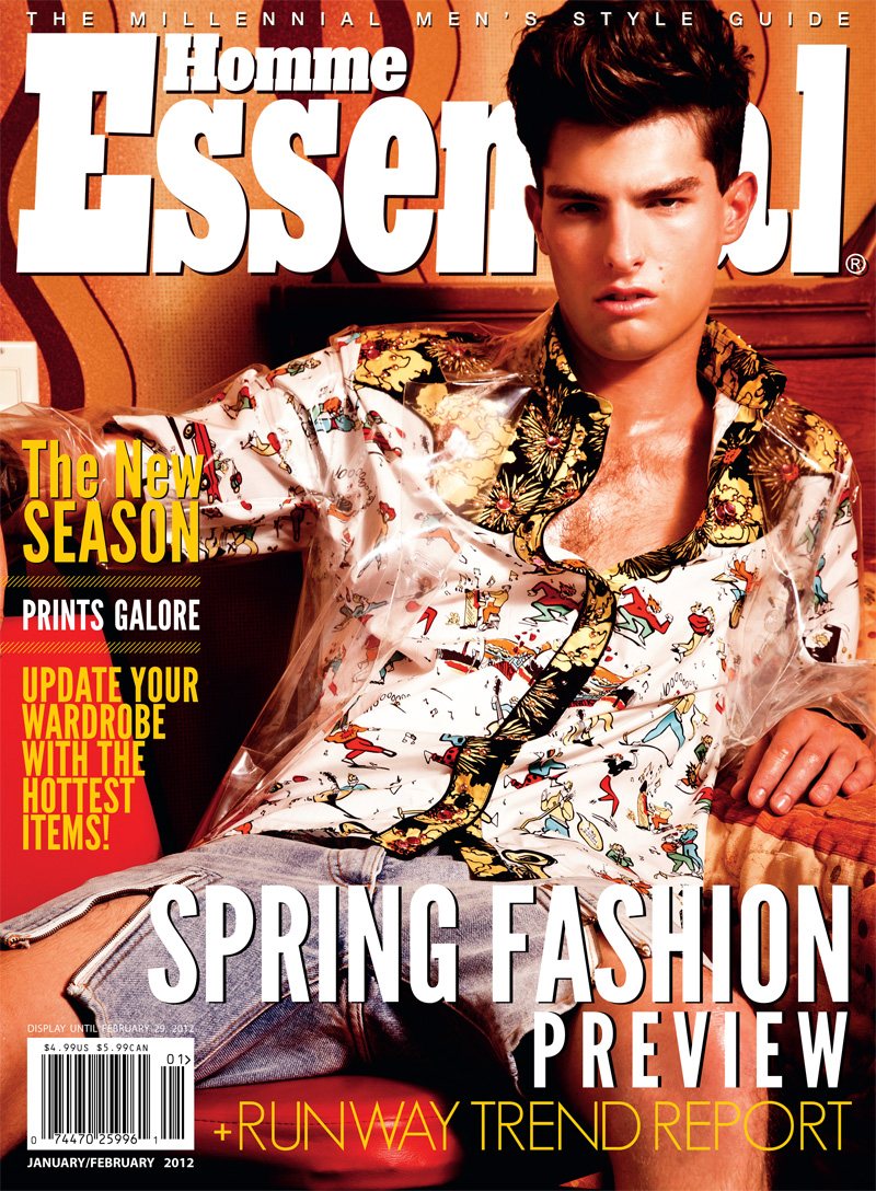 Paolo Anchisi by Eli Schmidt for Essential Homme