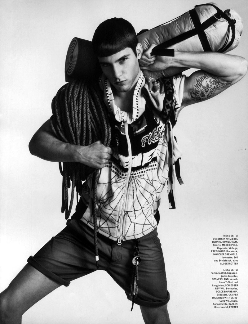 Chris Petersen by Matthias Vriens-McGrath for GQ Style Germany