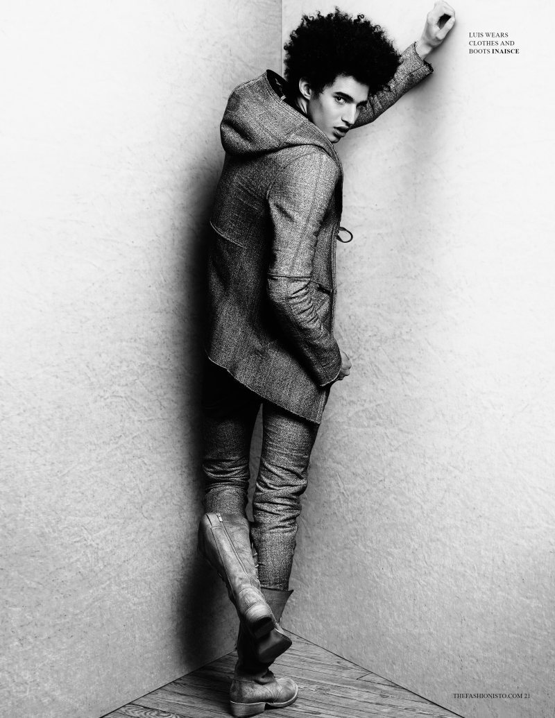 Adrian Cardoso, Dylan Reitz & Luis Borges by Richard Pier Petit for Fashionisto Winter/Spring 2012