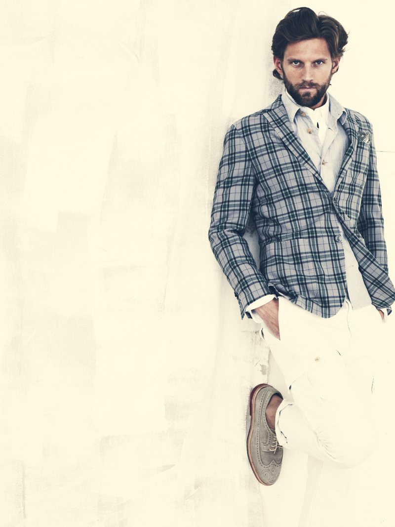RJ Rogenski by Andreas Sjödin for J.Lindeberg Spring/Summer 2012 Campaign