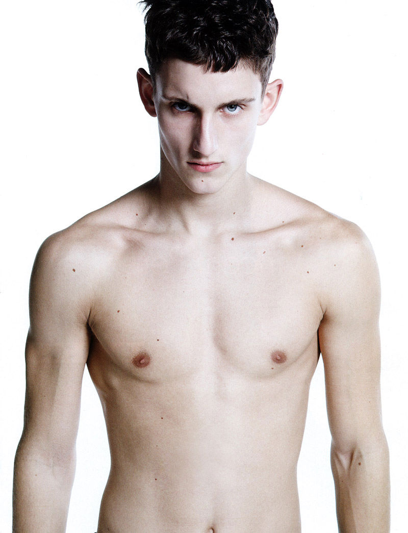 Robin Ahrens by Milan Vukmirovic for L’Officiel Hommes