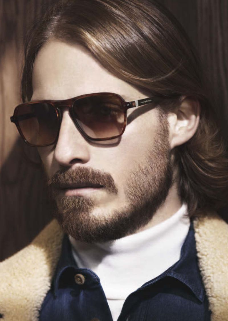 Ryan Burns is at Peace for Ermenegildo Zegna Fall/Winter 2012 Campaign