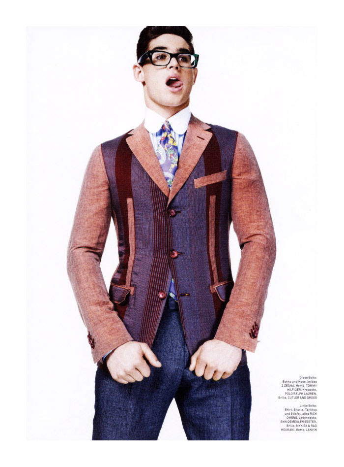 Ryan Bertroche by Giampaolo Sgura for GQ Style Germany