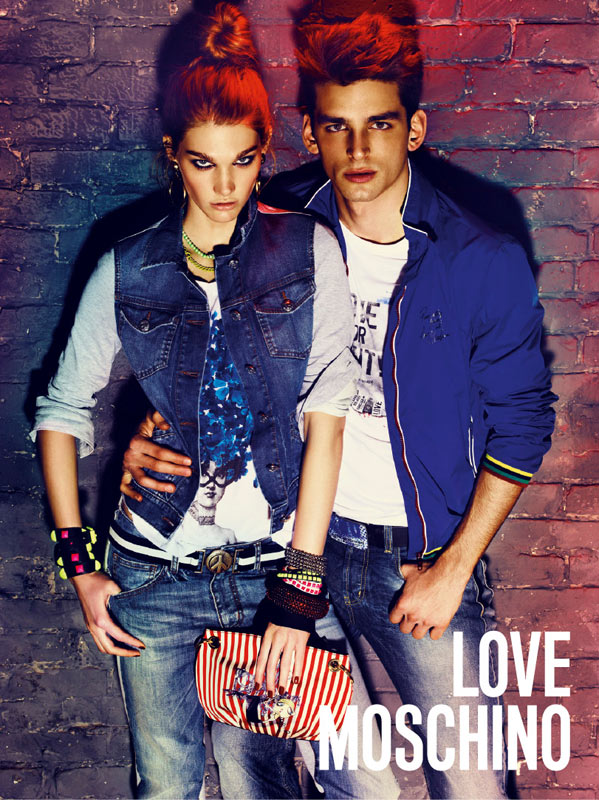 Giampaolo Sgura Captures the Charming Samuele Visentin for Love Moschino Spring/Summer 2012 Campaign