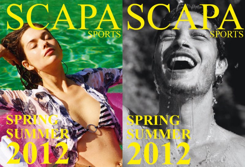 Francisco Lachowski & Marlon Teixeira by Paul Bellaart for Scapa Sports Spring/Summer 2012