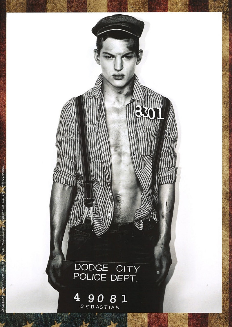 Sebastian Sauvé by Ram Shergill for Seventh Man