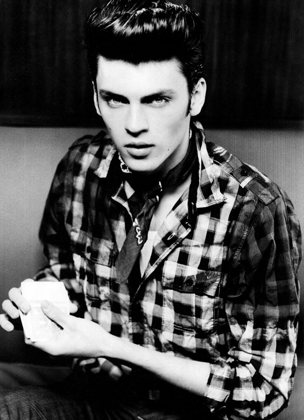 Silviu Tolu by Ellen von Unwerth for Guess Fall 2010 Campaign