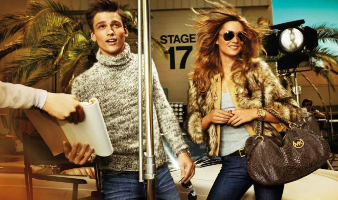 Simon Nessman is all Smiles for Michael Kors Fall/Winter 2012 Campaign