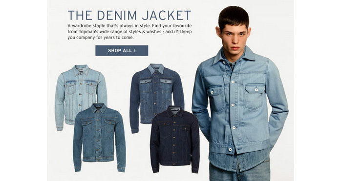 Incoming | Simon Sabbah Dons Topman’s Denim Jacket