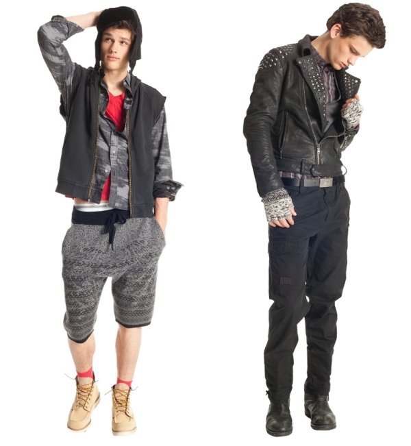 Simon Nessman for Armani Exchange Holiday 2010 Collection