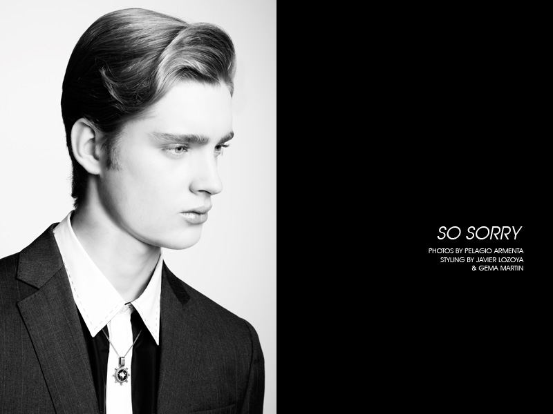 Diego Moncada in ‘So Sorry’ by Pelagio Armenta for Fashionisto Exclusive