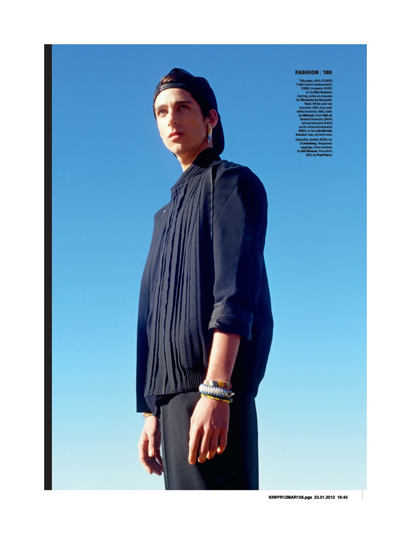 Alexander Prescott, Kurt Collins & Andrew Hussey by Marcelo Gomes for Wallpaper