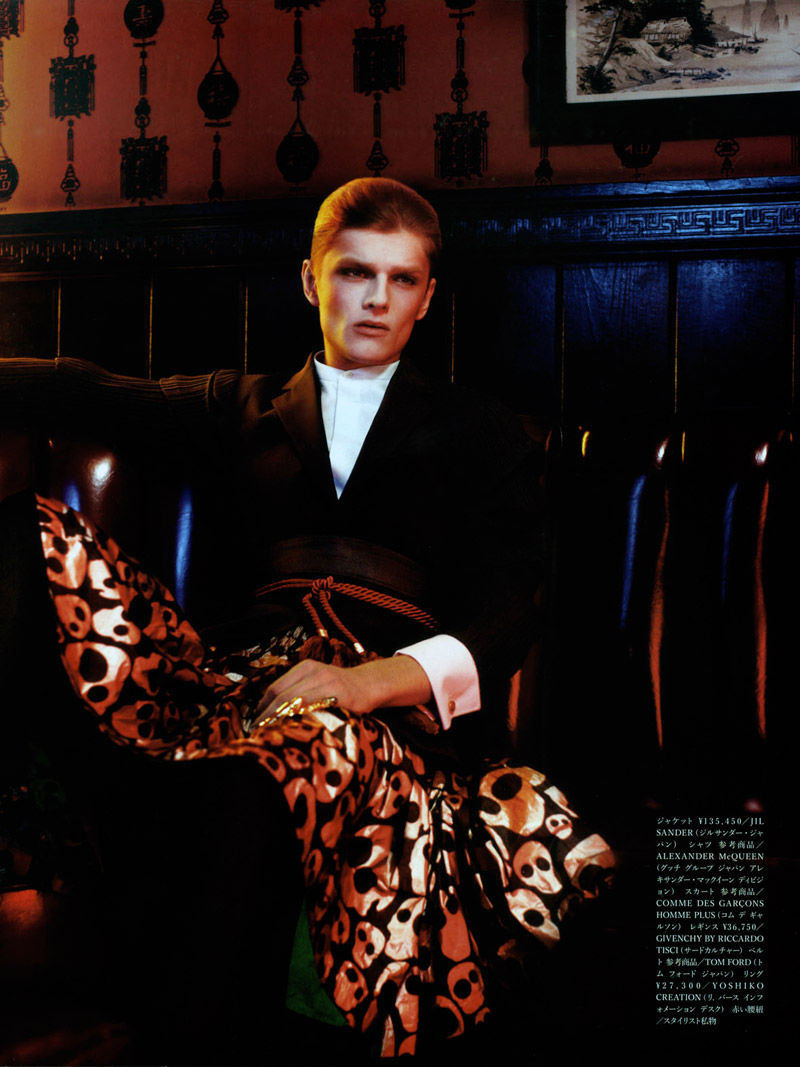 Taras Koltun by KT Auleta for Vogue Hommes Japan