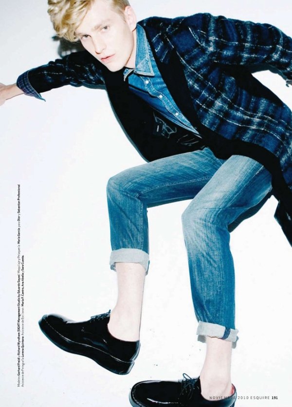 Gerhard Freidl & Richard Wyndham by Chus Antón for Esquire España