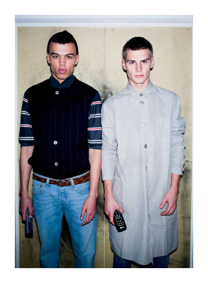 Dudley O’Shaughnessy & Ralf Javoiss by Kuba Dabrowski for unFLOP paper