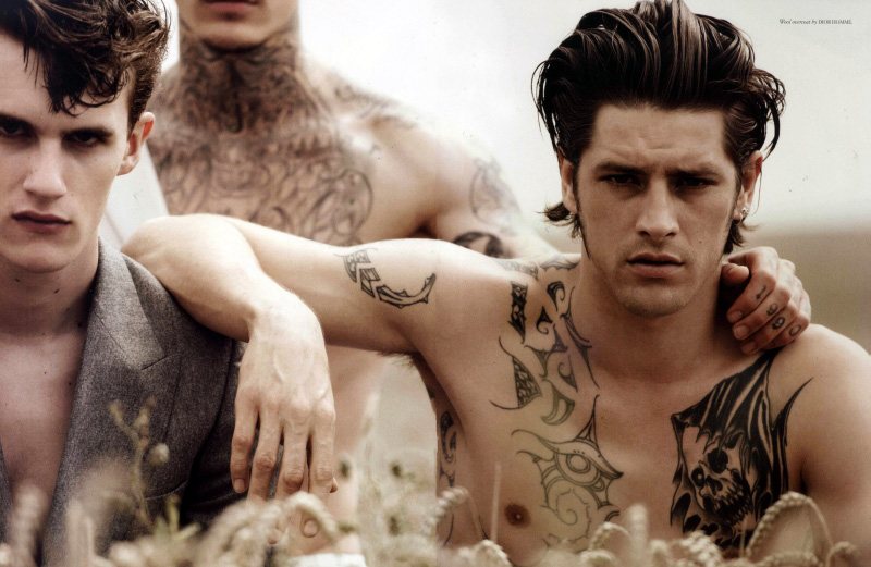 Daniel Bamdad, Luka Badnjar & Vinnie Woolston by Matthew Brookes for The Perfect Guide