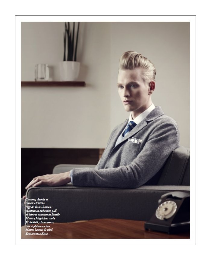 Gerhard Freidl, Tobias Brahmst & Samuel Daynie by Thomas Laisné for Apollo Novo