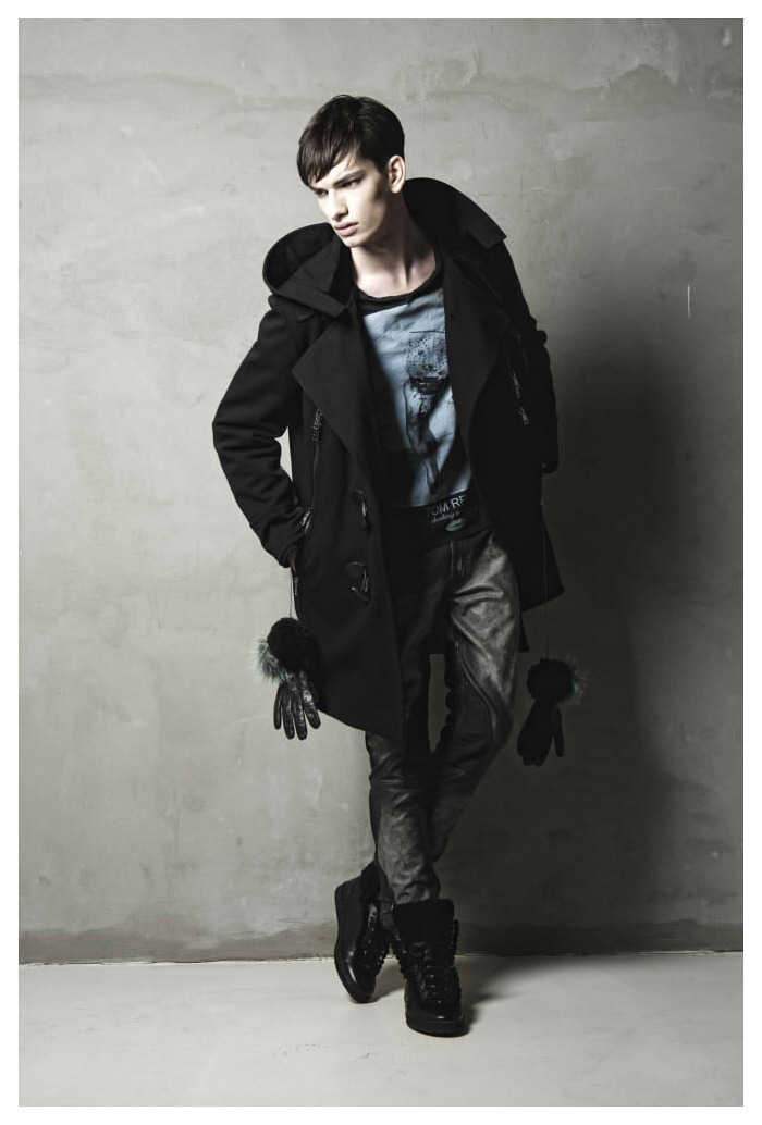 Senad Hoyer by Piero Visconti for Tom Rebl Fall/Winter 2012