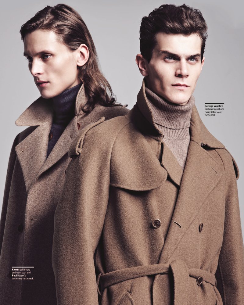 Tomek Szczukiecki & Vincent Lacrocq by Blair Getz Mezibov for Menswear