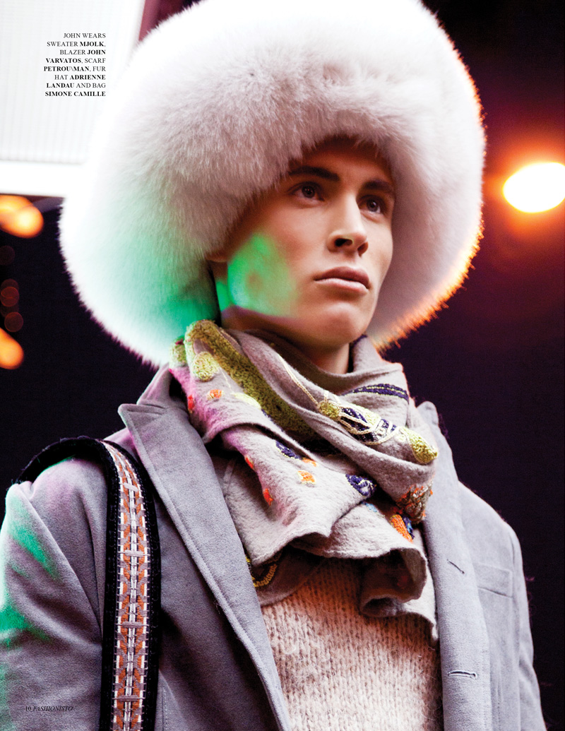 John Ruitenbeek by Eli Schmidt for Fashionisto Winter/Spring 2012