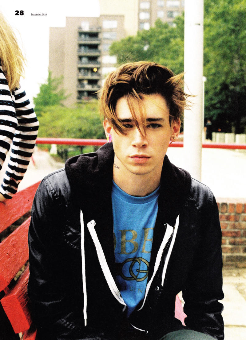 Cole Mohr, Micky Ayoub & Lyle Lodwick by Cass Bird for Urban Outfitters December 2010 Catalogue