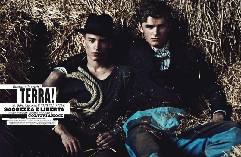 Taras Koltun, Bo Develius, Wael Sersoub, Adnan Djinovic & Thomas Aoustet by Matthew Brookes for Velvet Magazine