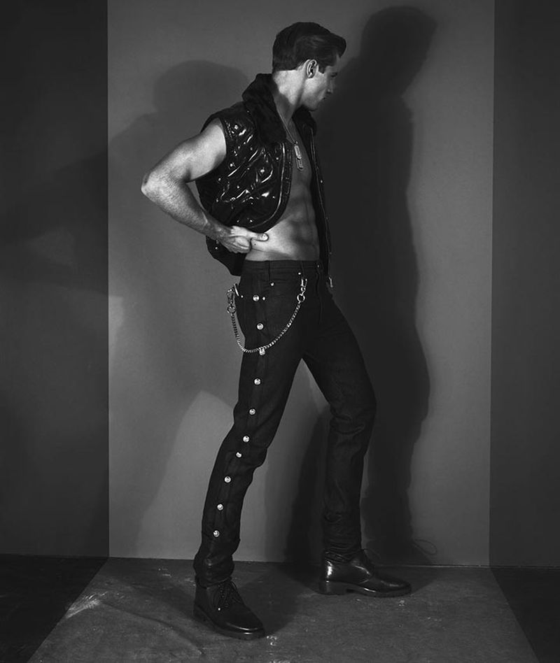 Philipp Schmidt & Kacey Carrig Strike a Pose for Versace Fall/Winter 2012 Campaign