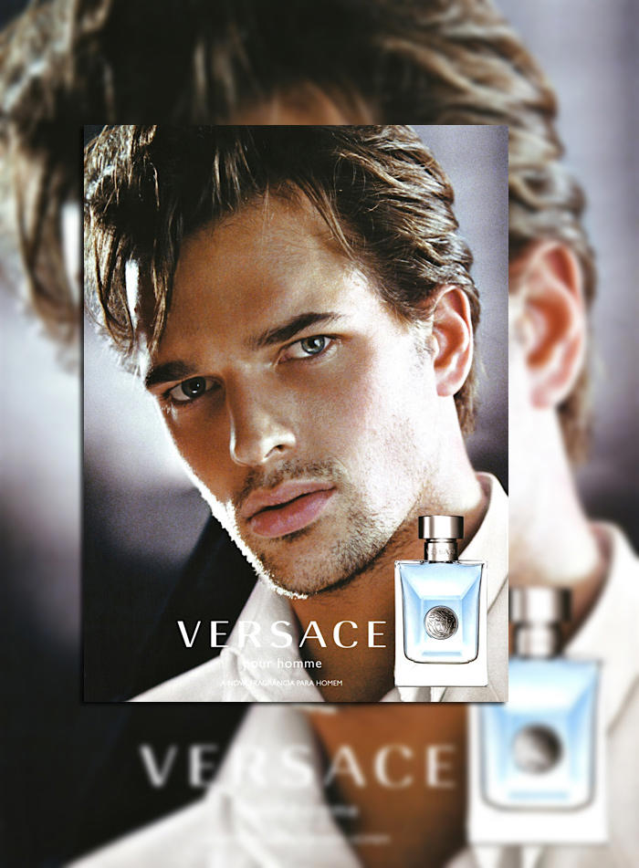 Michael Gstoettner by Mario Testino for Versace Fragrance Campaign