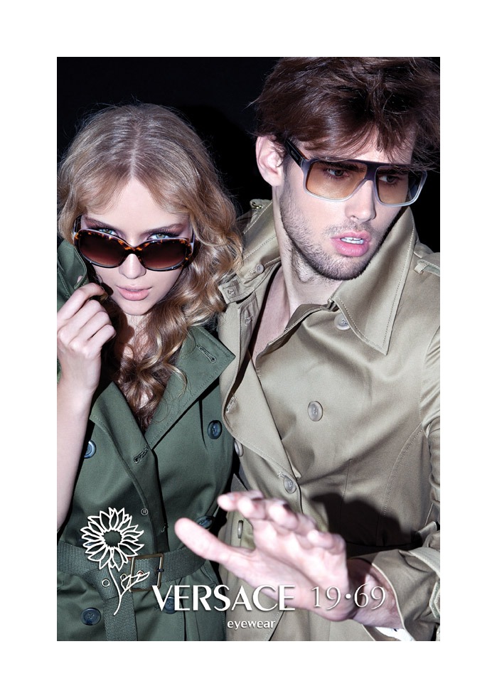Sebastian Schlüter by Iakovos Kalaitzakis for Versace 19-69 Campaign